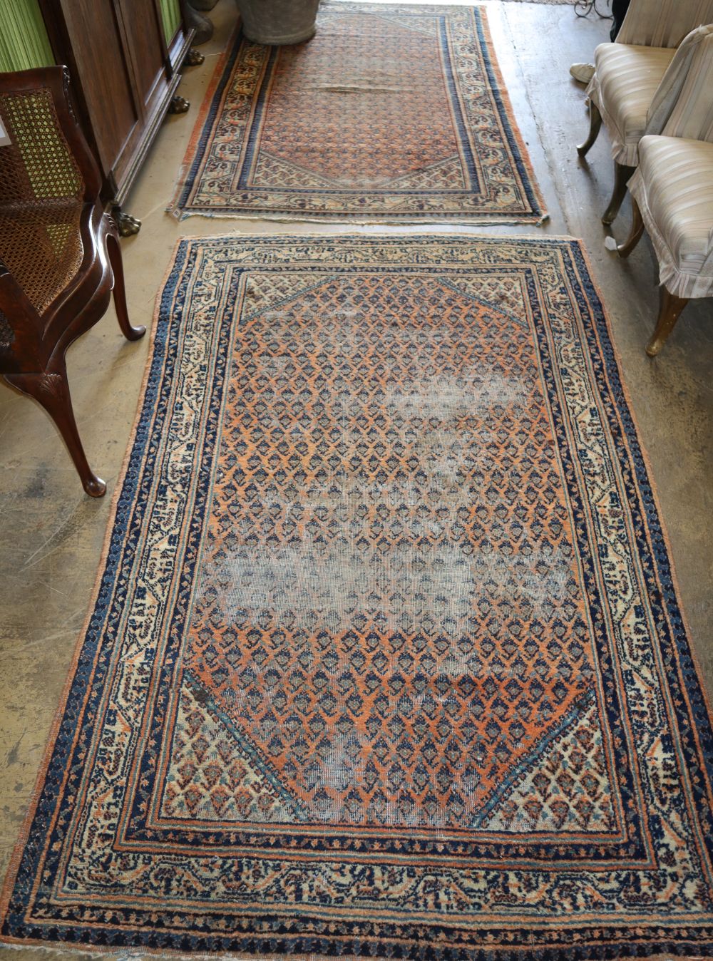 A pair of Saraban rugs, 190 x 130cm